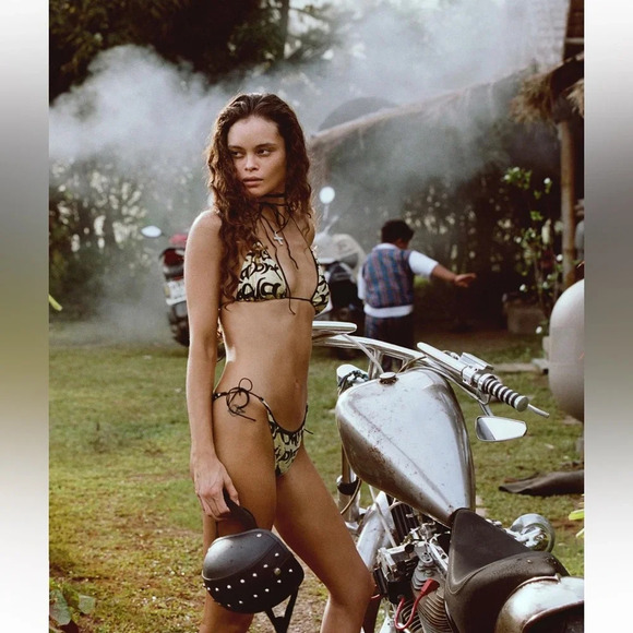 NWT New Vanessa Mooney The Rowan‎ Bikini Bottom sustainable M - Picture 4 of 10